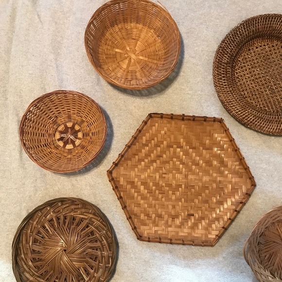 Set of seven decorative baskets - Picture 2 of 3